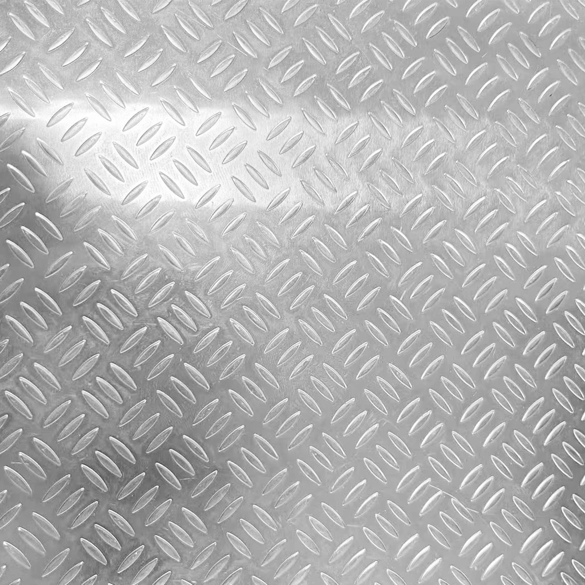 3‑bar aluminum tread plate